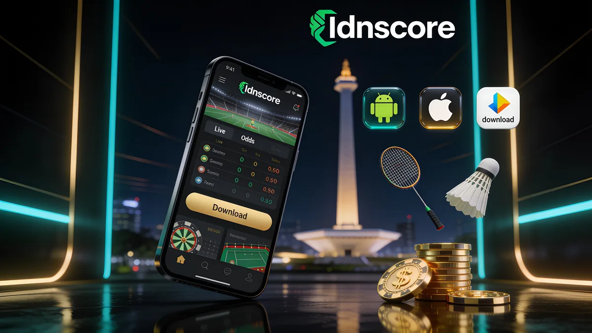 Aplikasi Mobile idnscore: Taruhan di Mana Saja untuk pemain di Indonesia